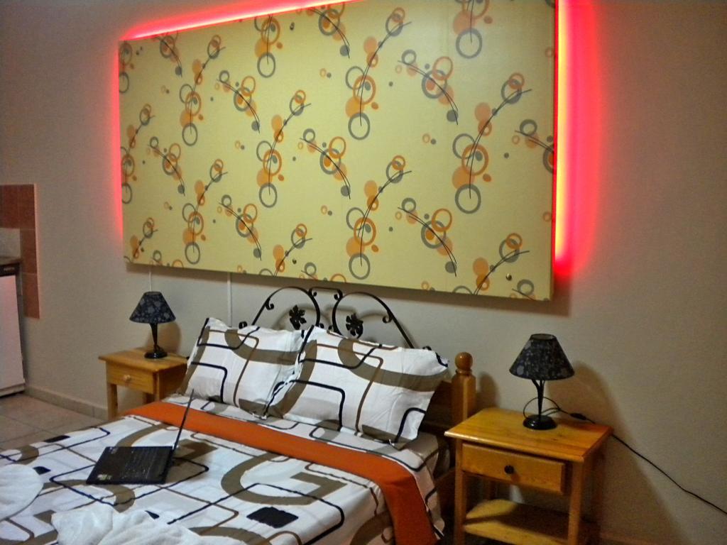 Chios Rooms Myview Karfas Bagian luar foto