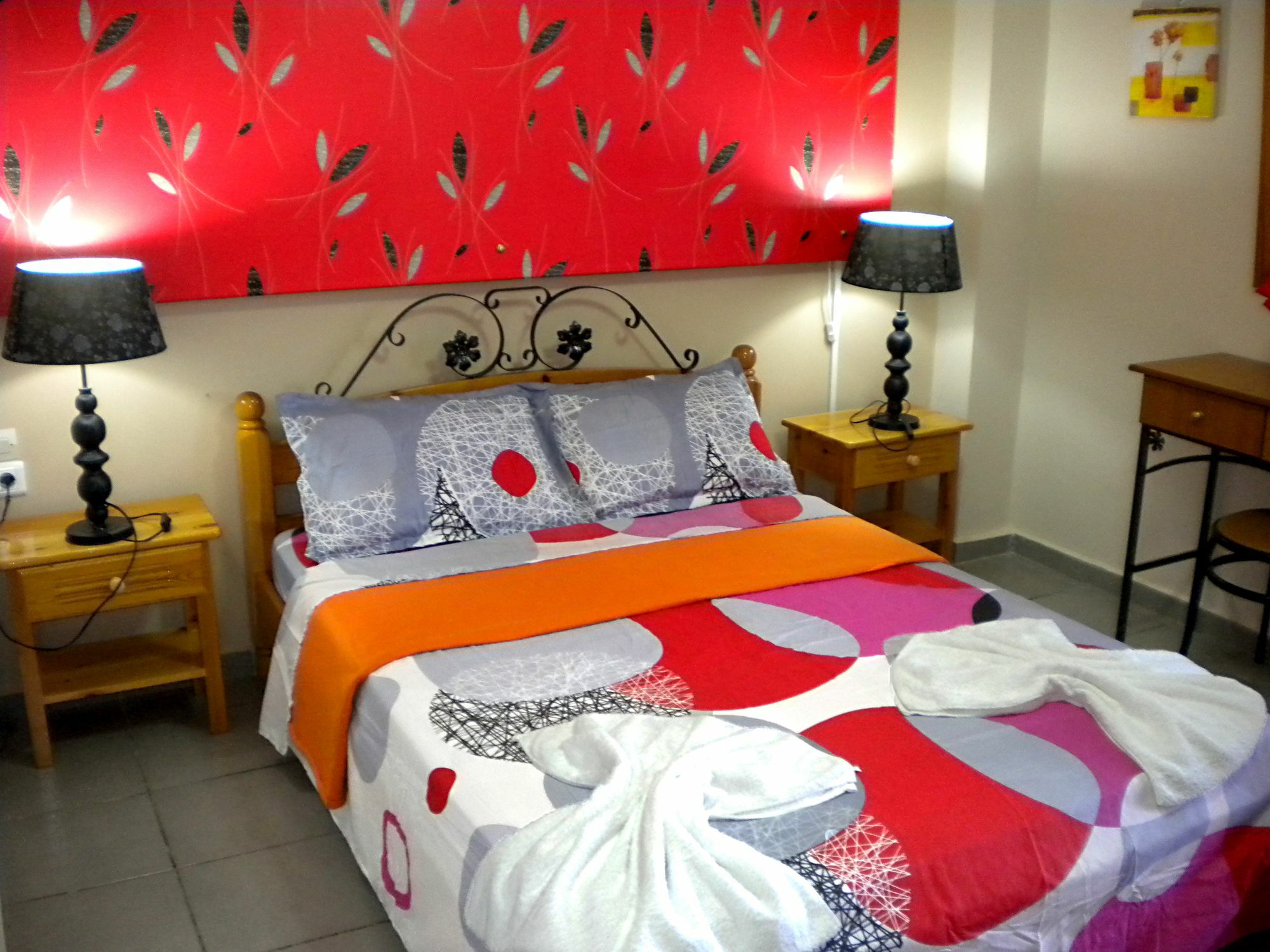 Chios Rooms Myview Karfas Bagian luar foto
