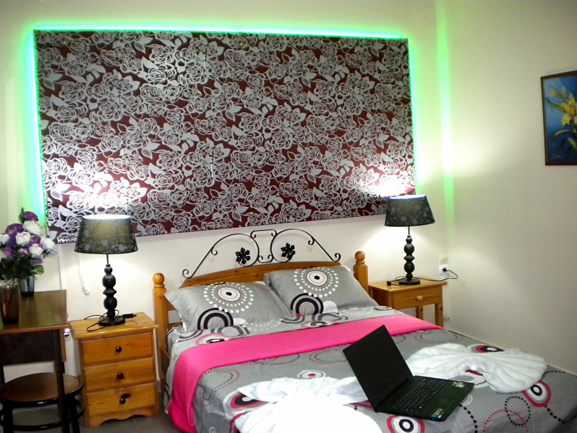 Chios Rooms Myview Karfas Bagian luar foto